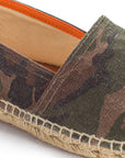 Alpargatas camping terra camuflaje verde hombre