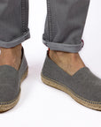 Alpargatas camping terra gris hombre
