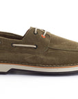 Green Split Leather Nautical