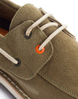 Green Split Leather Nautical