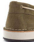 Green Split Leather Nautical