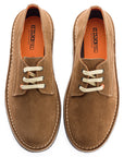 Zapatos blucher piel serraje tierra