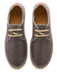 Blucher Raffia Gray