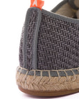 Blucher Raffia Gray