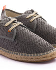 Blucher Raffia Gray