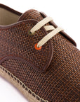 Blucher Raffia Brown