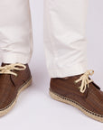 Blucher Raffia Brown