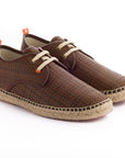 Blucher Raffia Brown