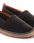 Anthracite leather camping