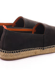 Anthracite leather camping
