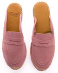Mocasín Slipper Piel Pink