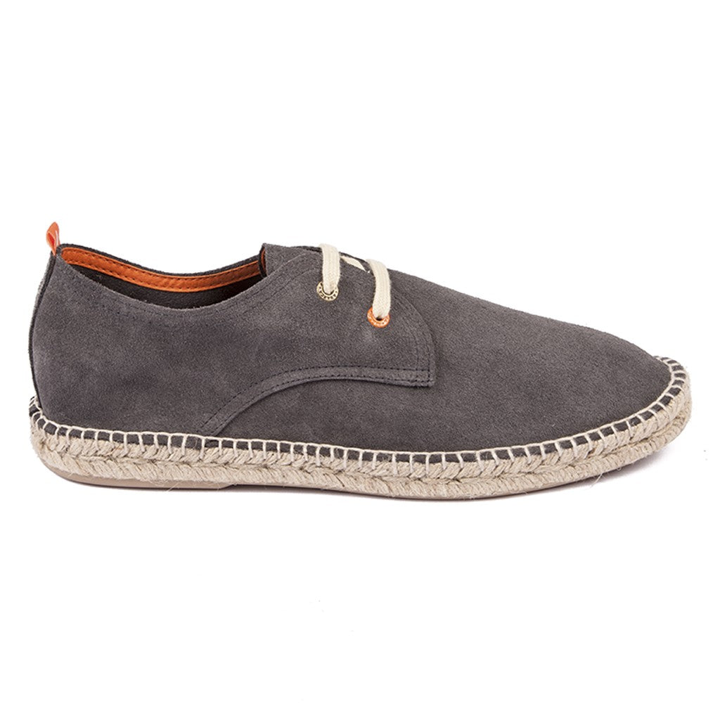 Blucher Piel Serraje Gris para hombre