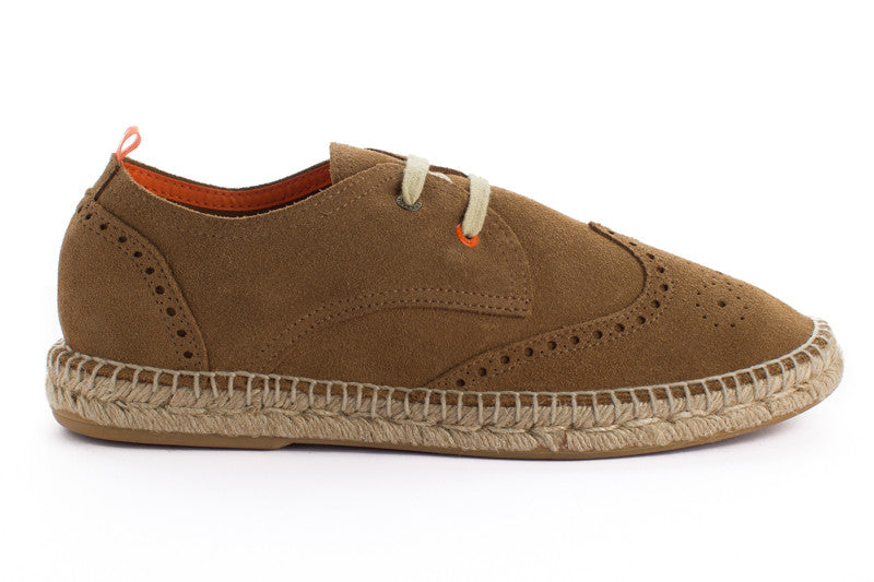 Oxford Piel Serraje Camel
