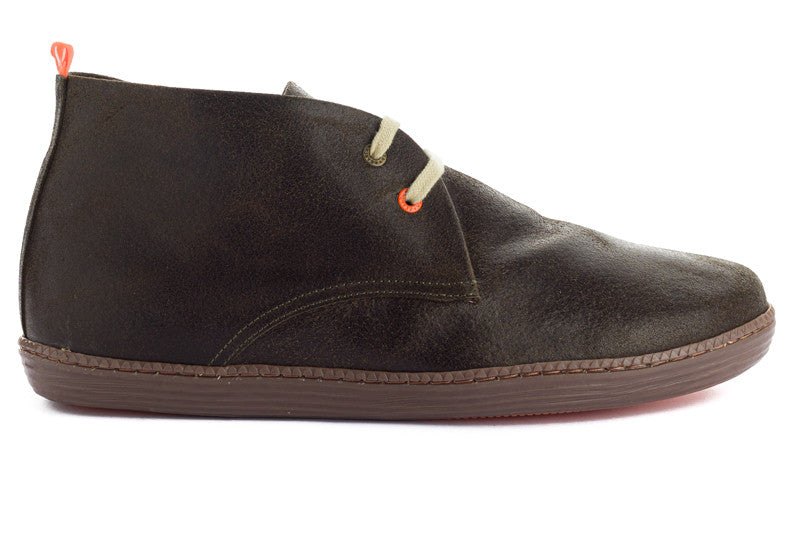 Stivale in pelle foresta