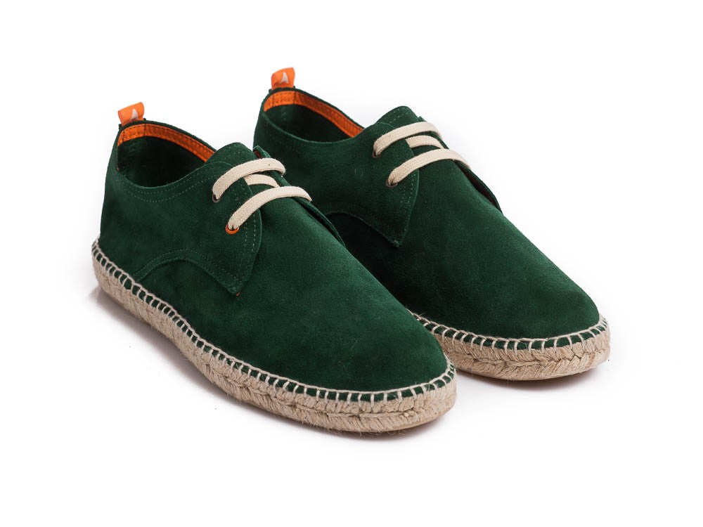 Smeraldo Pelle Blucher 17 per uomo