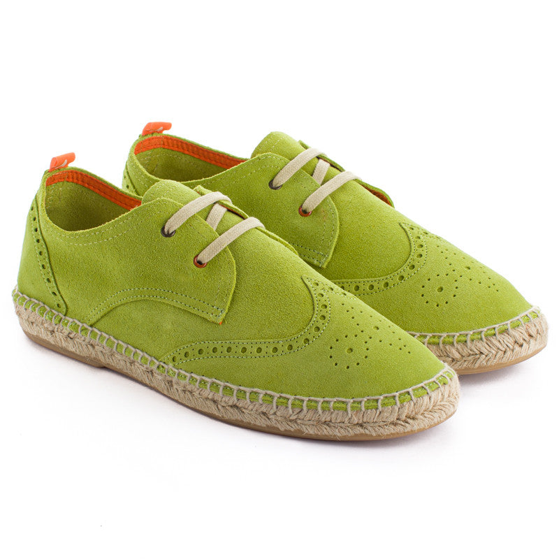 Oxford Suede Pistachio