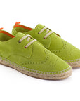 Oxford Suede Pistachio