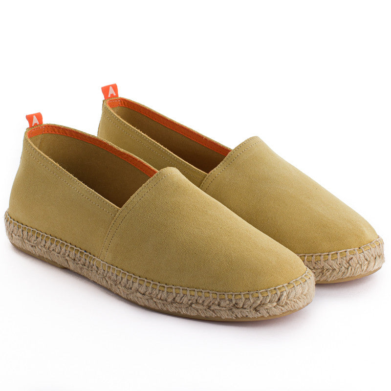 Campeggio Pelle Crosta Giallo