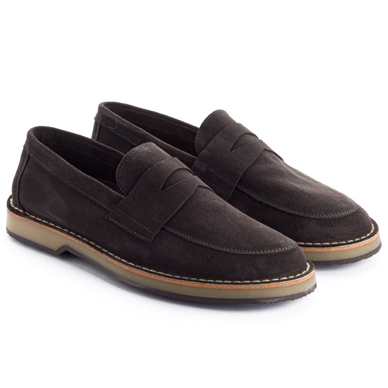 AB Suede Loafer Grey
