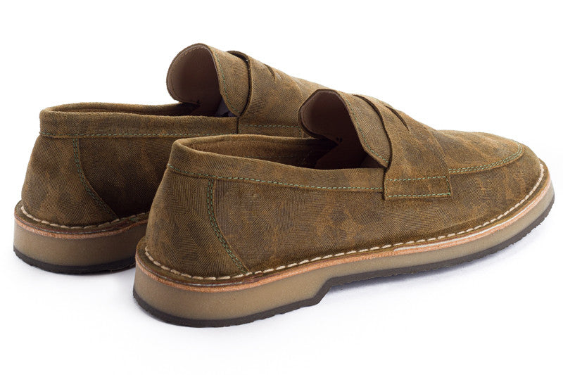 Mocassino in Crosta Militare