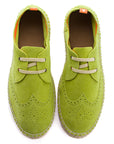Oxford Suede Pistachio