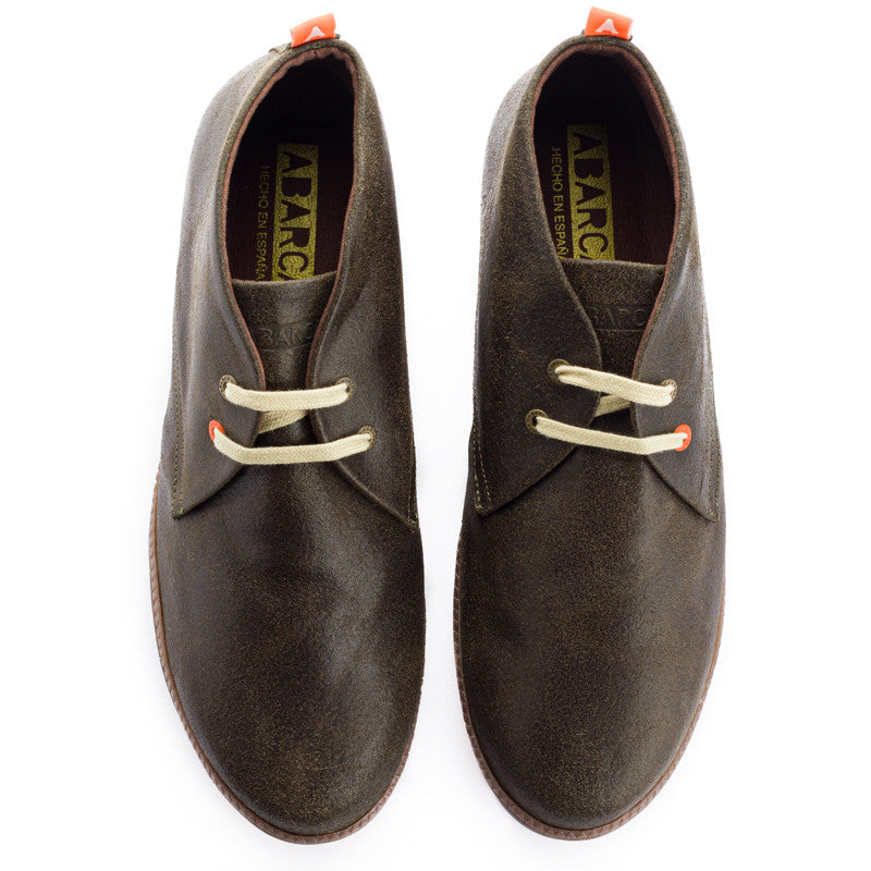 Stivale in pelle foresta