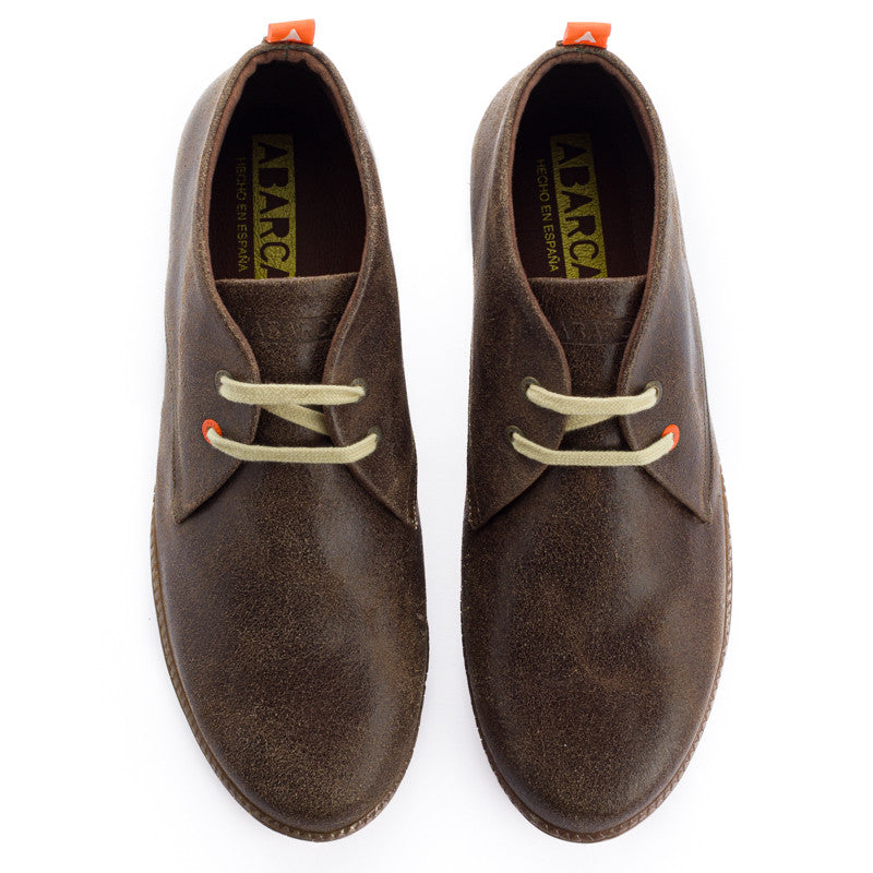 Stivale in pelle di terra