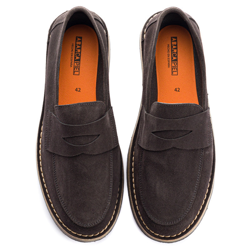 AB Suede Loafer Grey