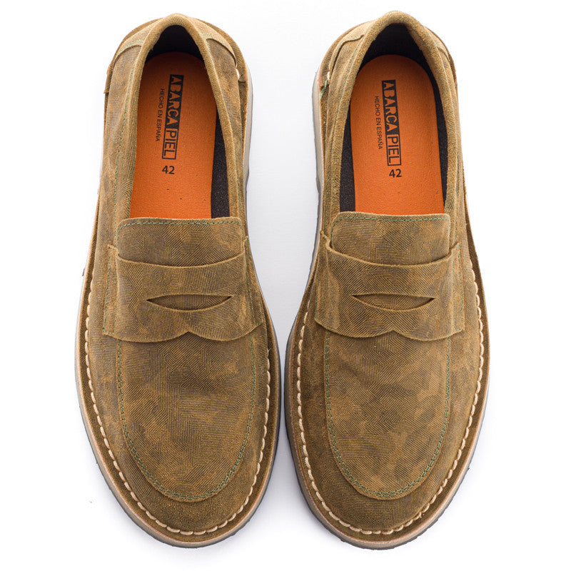 Mocassino in Crosta Militare