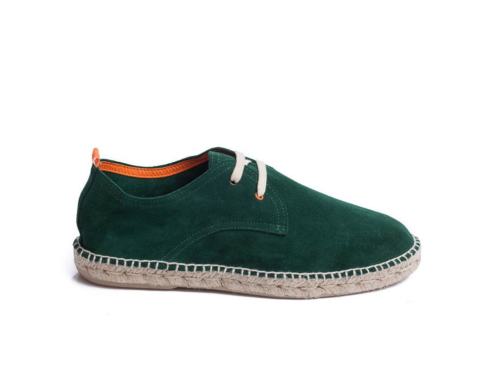 Smeraldo Pelle Blucher 17 per uomo