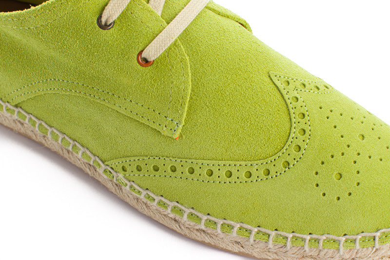 Oxford Suede Pistachio