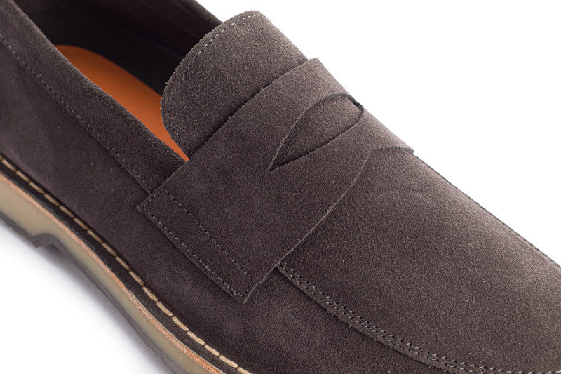 AB Suede Loafer Grey