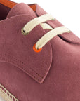 Blucher Piel Serraje Morado