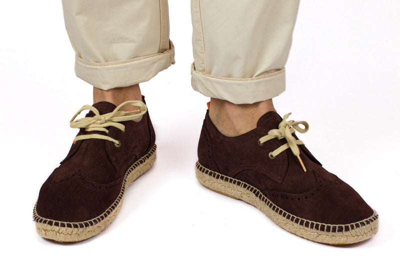 Oxford Piel Serraje Chocolate