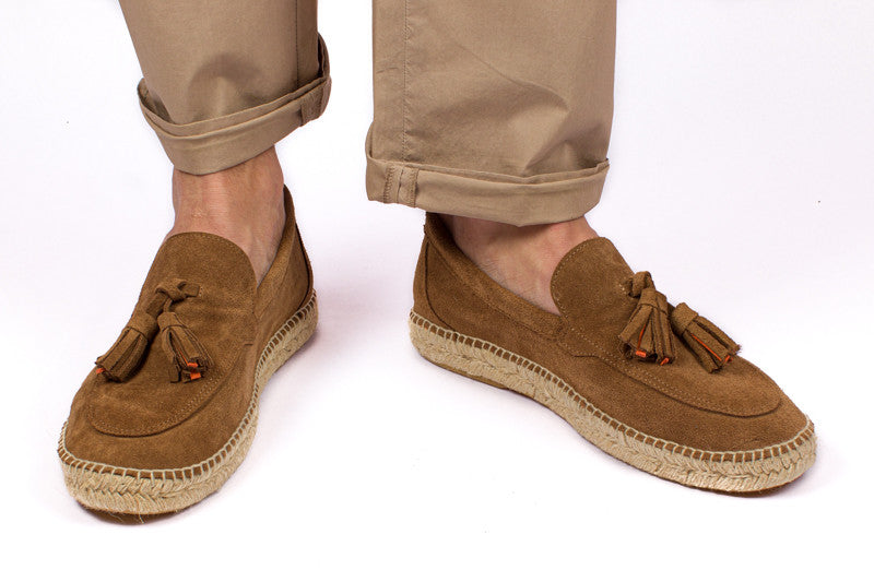 Espadrillas Mocassino Uomo ABARCA In Pelle E Iuta – Artigianali, Traspiranti E Perfette Per L’estate (made In Spain)