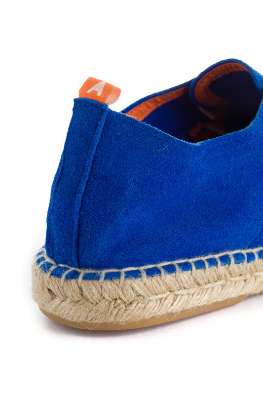 Blucher Piel Serraje Navy