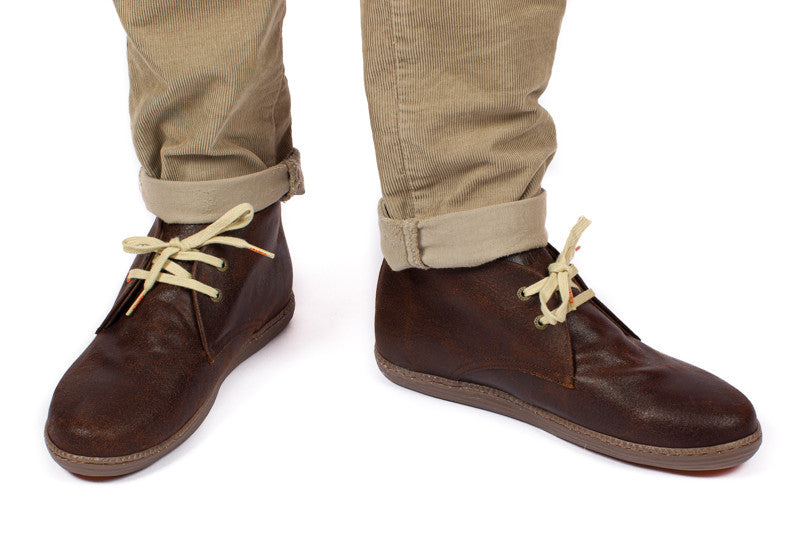 Stivale in pelle di quercia