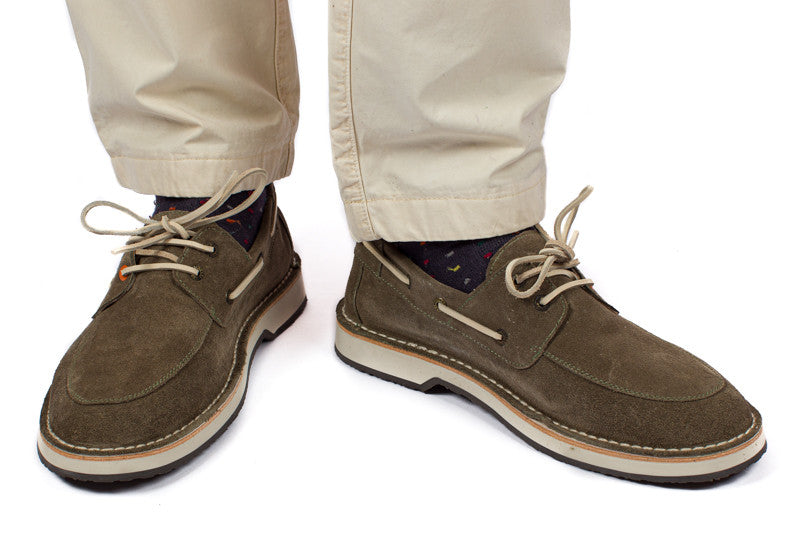 Crosta di cuoio grigio verde nautico