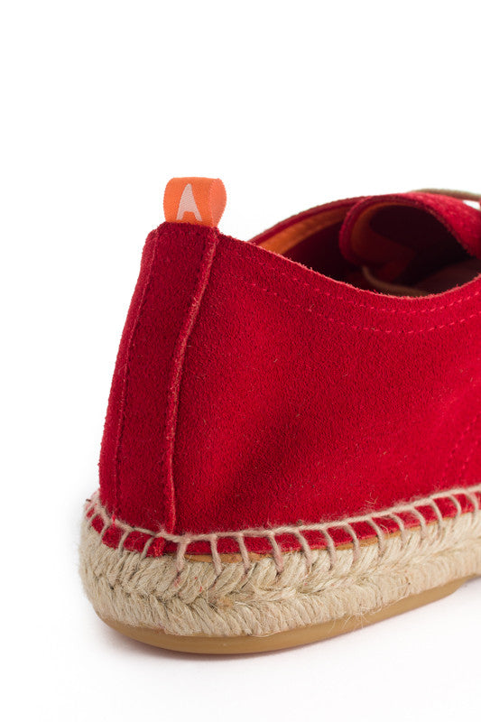 Blucher Piel Serraje Rojo