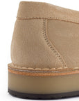 Mocassino In Pelle Crosta Beige