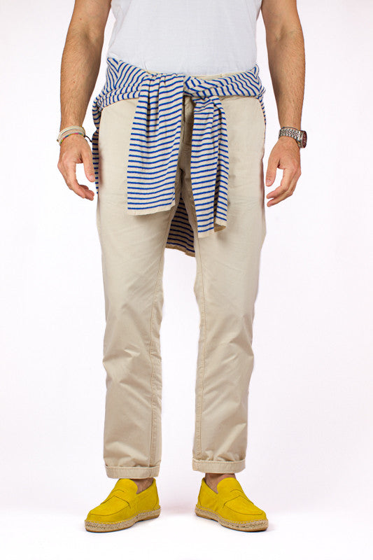 Mocassino in pelle lime