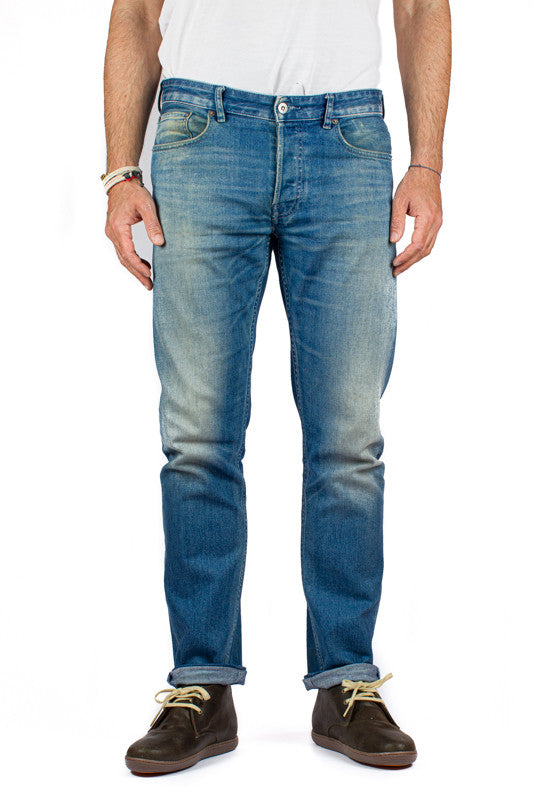 Stivale in pelle foresta