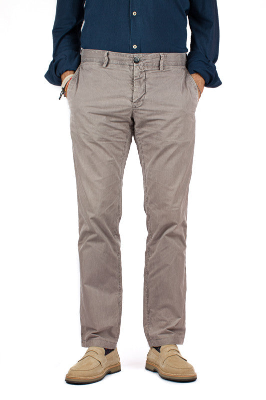 Mocassino In Pelle Crosta Beige