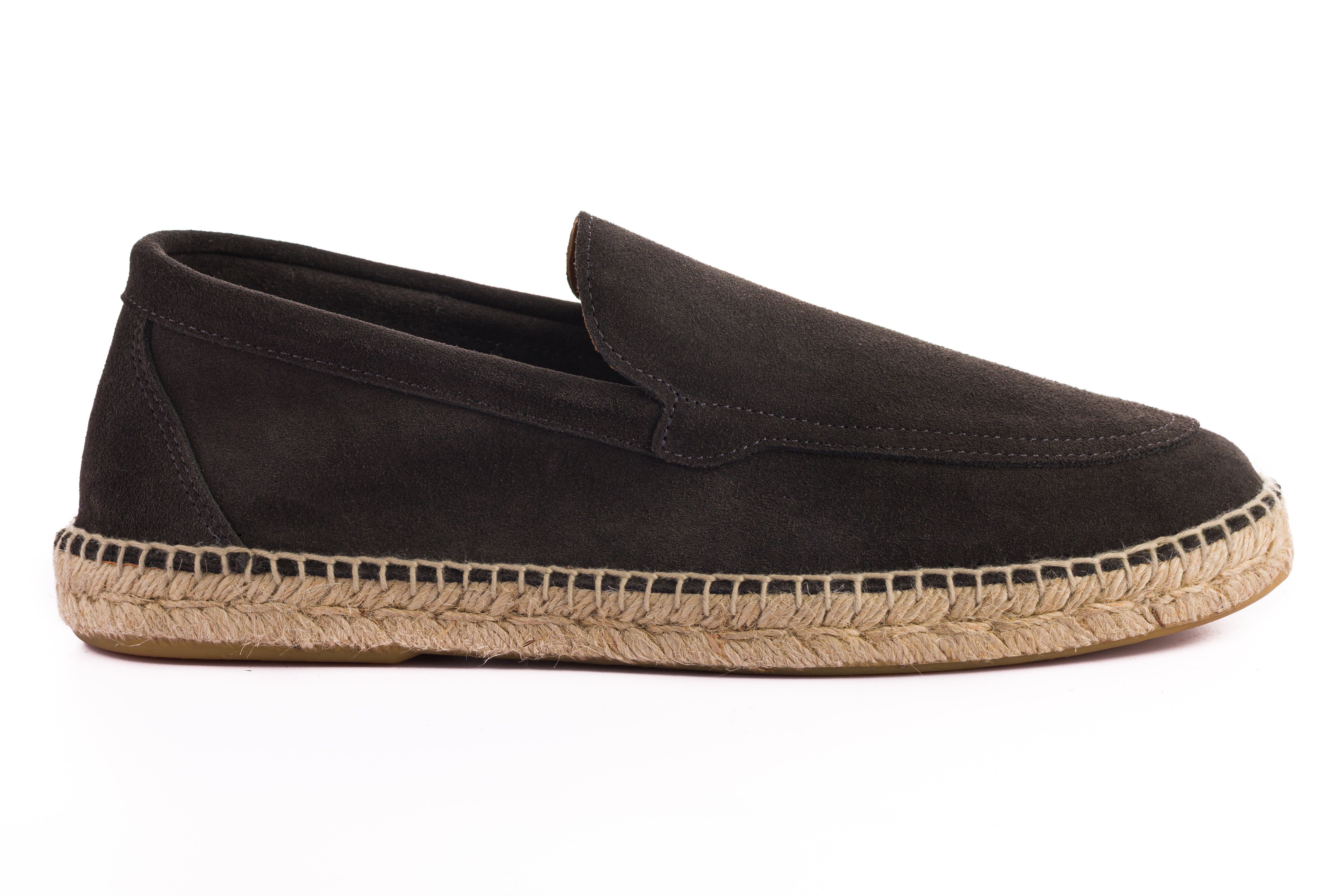 Mocasín Liso Serraje Antracita