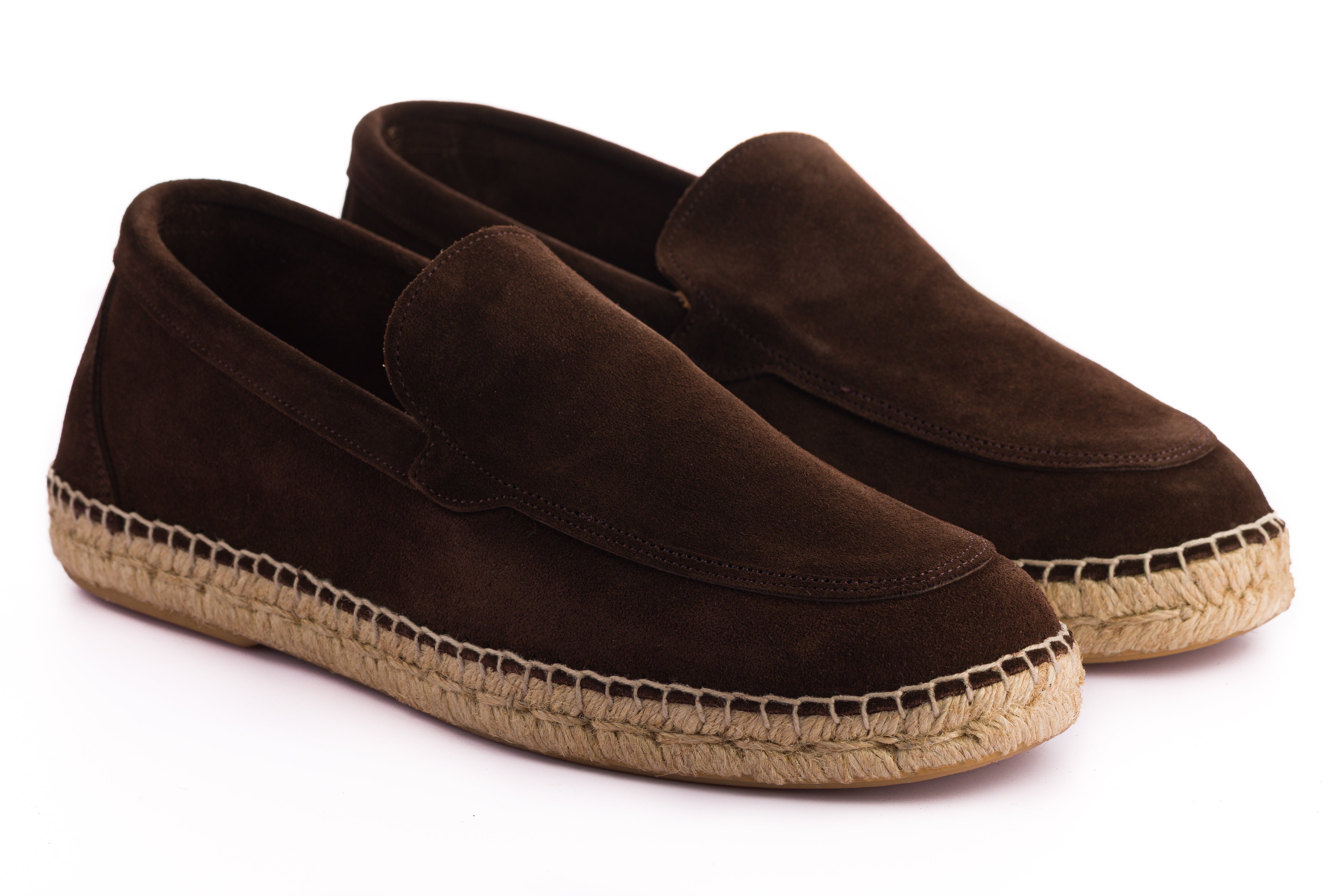 Mocasín Liso Serraje Chocolate