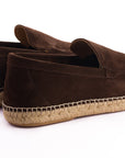 Mocasín Liso Serraje Chocolate