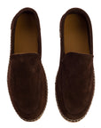 Mocasín Liso Serraje Chocolate