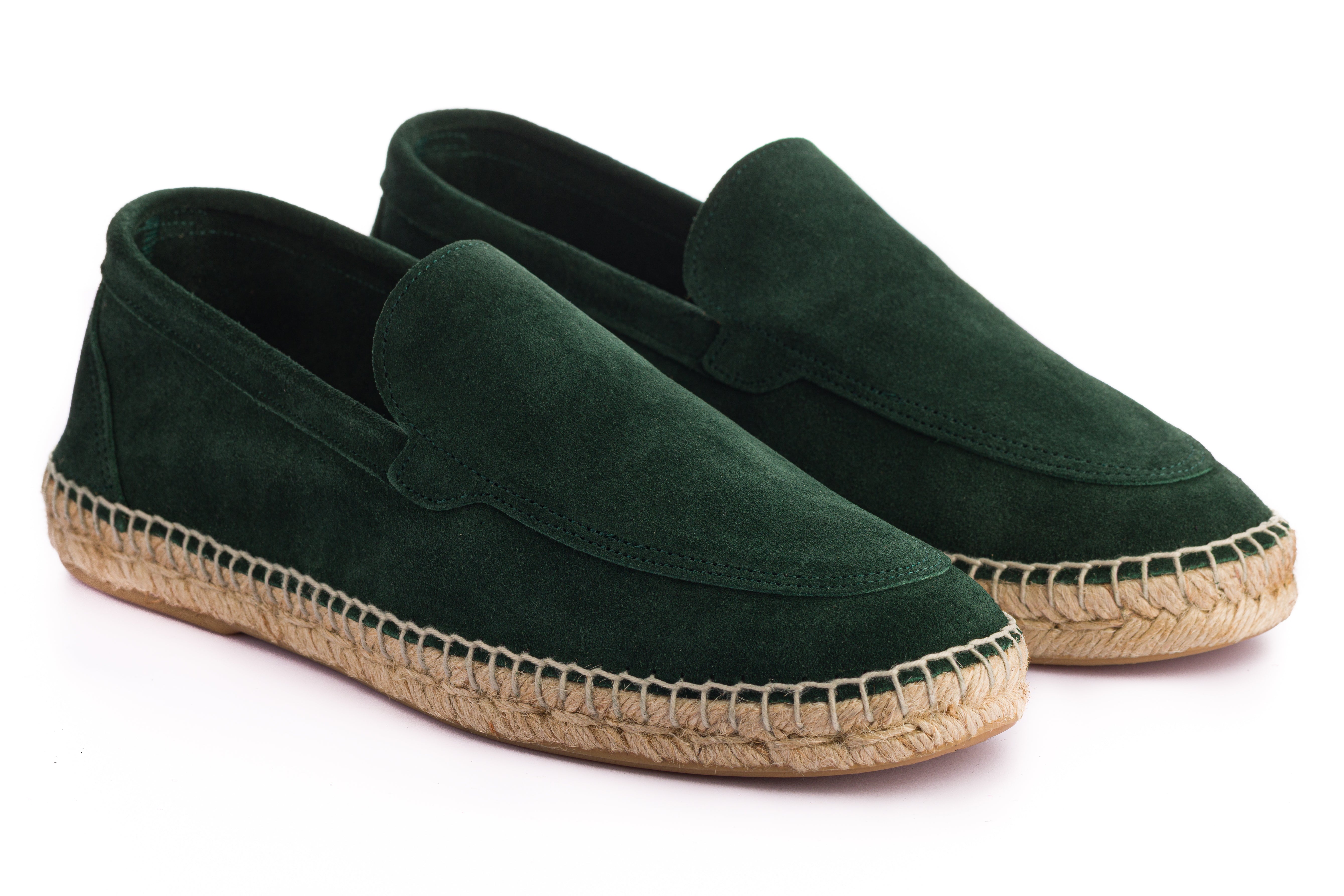 Mocasín Liso Serraje Esmeralda
