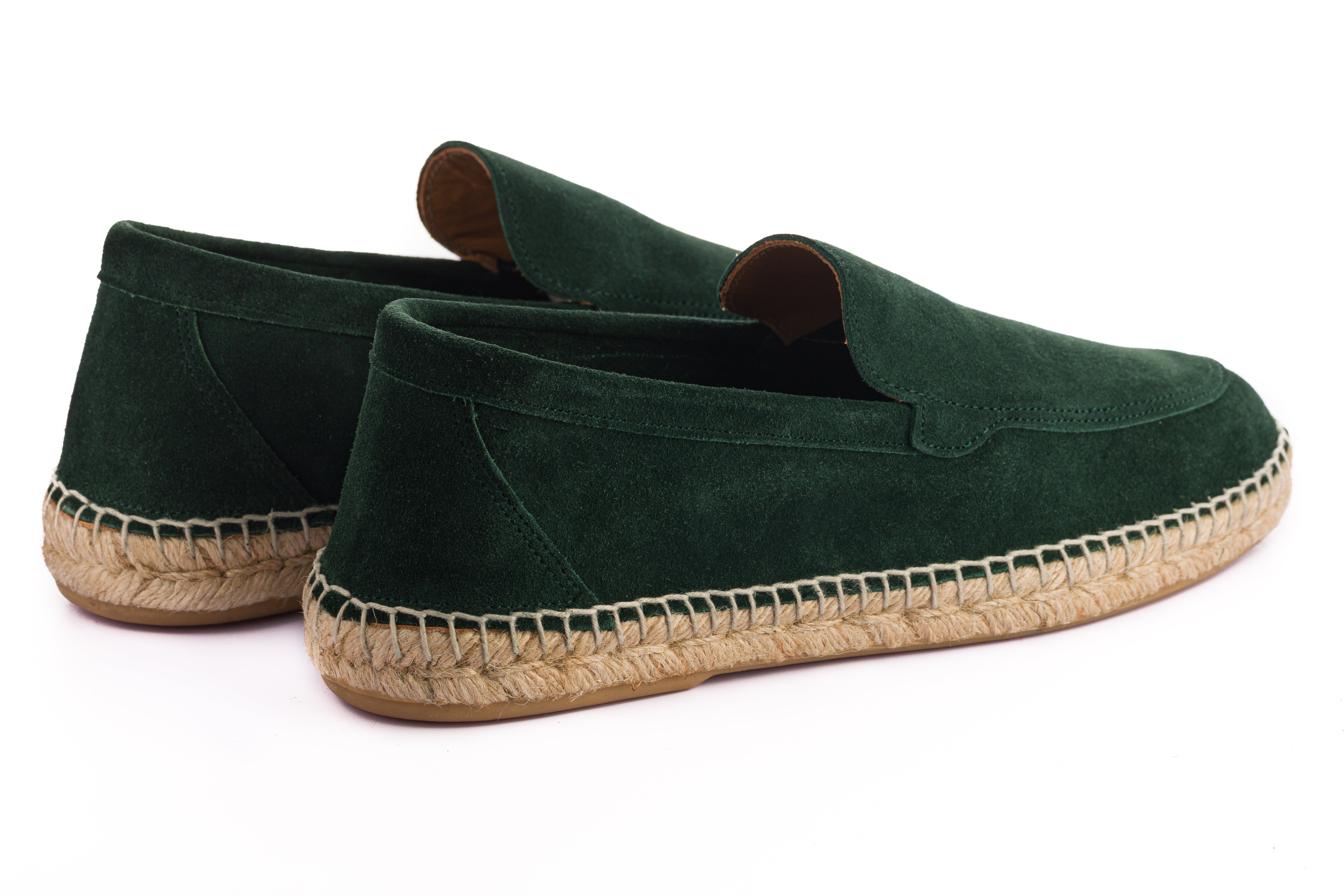 Mocasín Liso Serraje Esmeralda