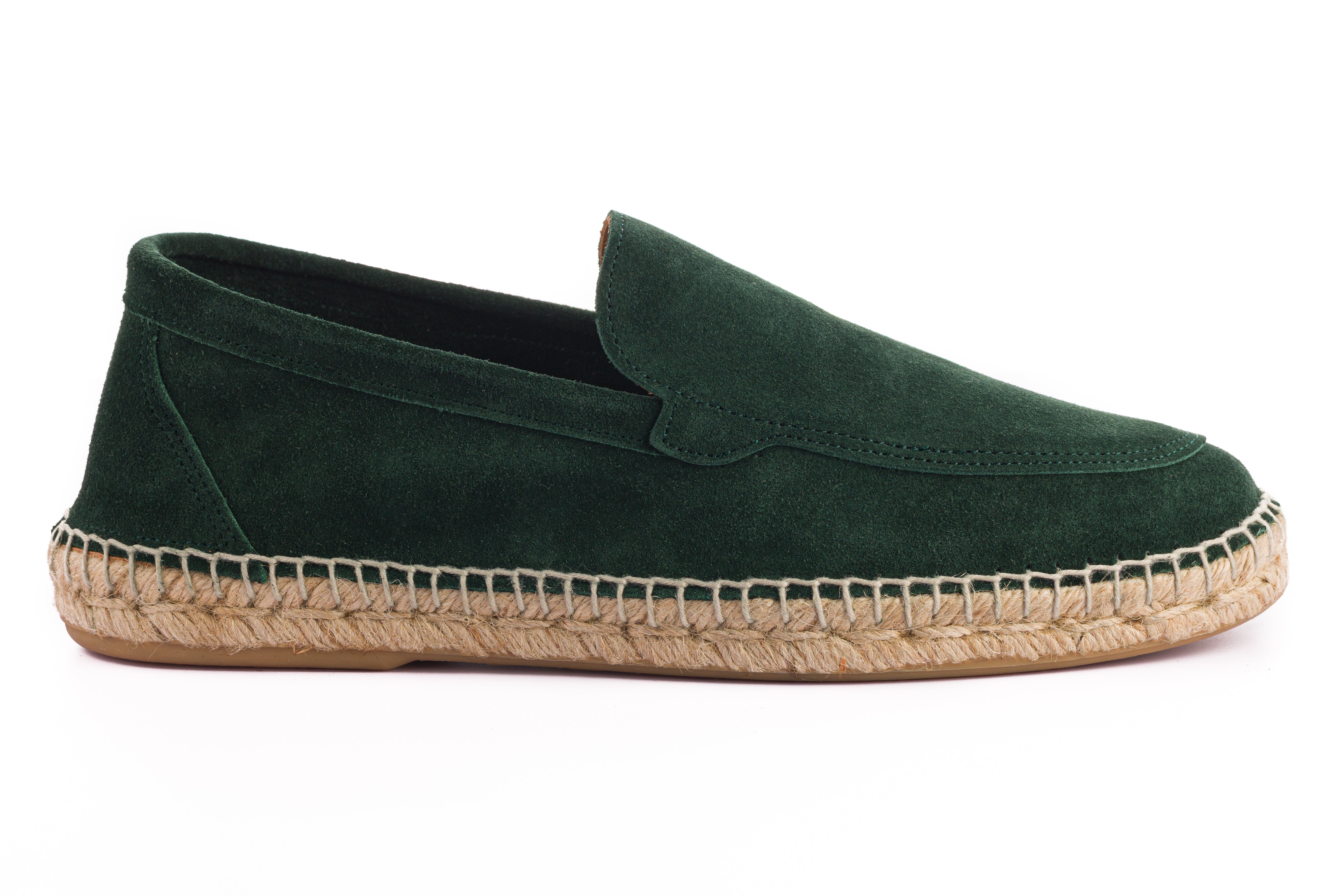 Mocasín Liso Serraje Esmeralda